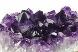 Dark Purple, Amethyst Crystal Cluster - Large Crystals #160839-2